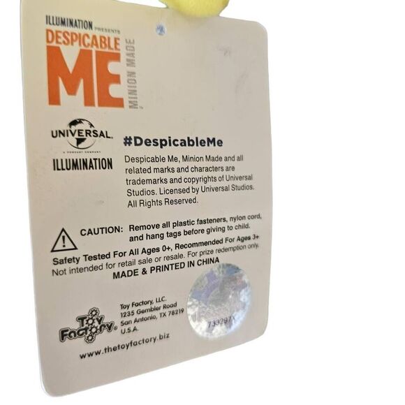 Minions Universal Studios Jerry hawaiian plush big - Picture 6 of 6